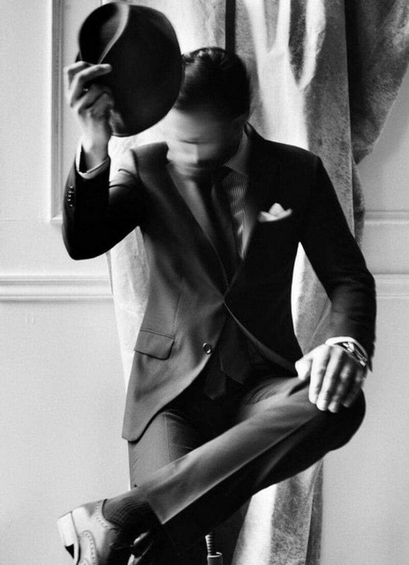 Мужская фотосессия на улице