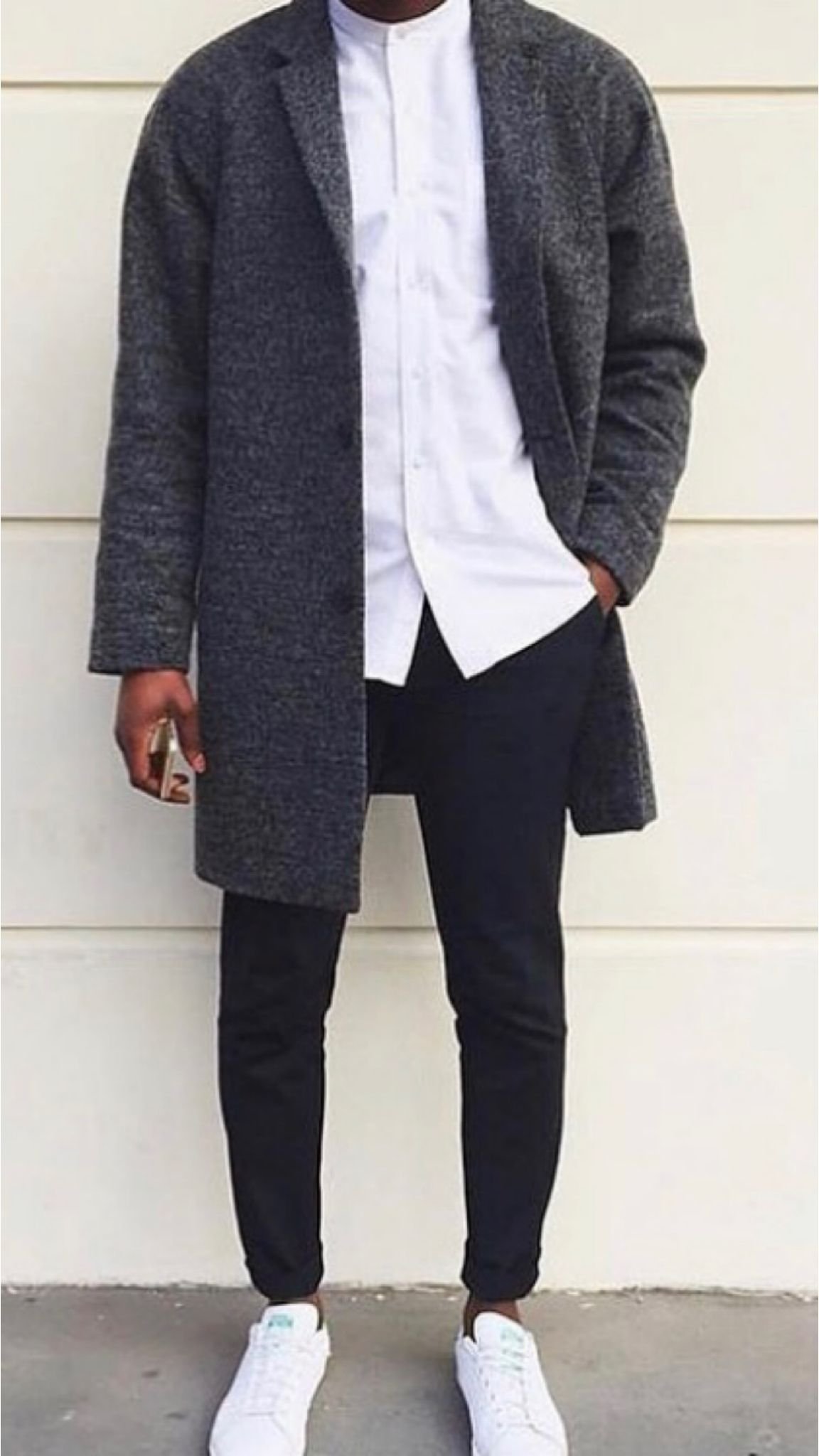 Мужские Луки с джинсами