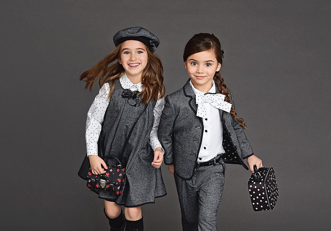 Школьная форма Дольче Габбана 2017