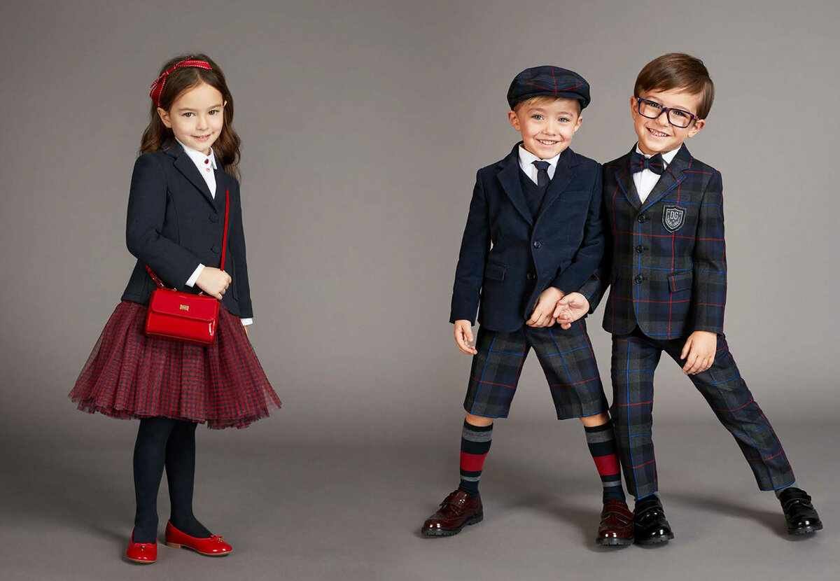 Школьная форма Дольче Габбана 2017