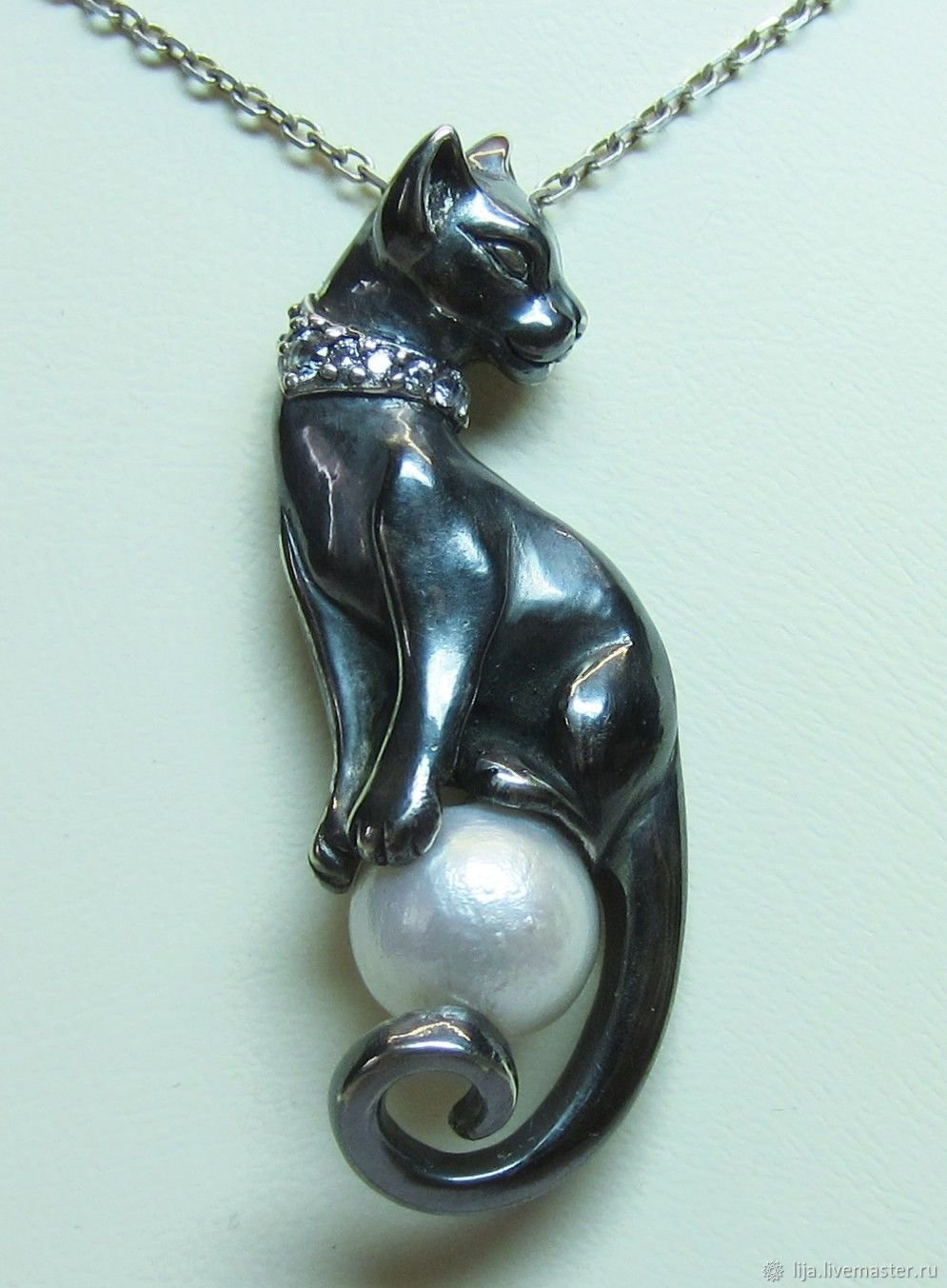 Кулон кошка
