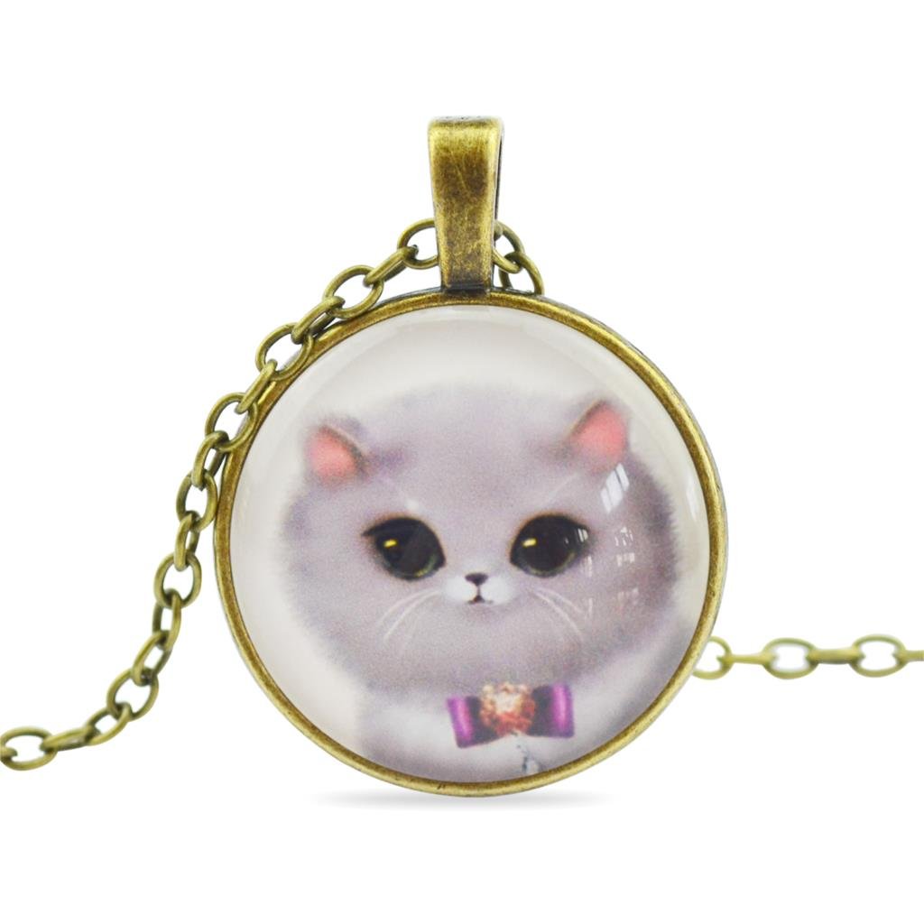 Колье с котиком