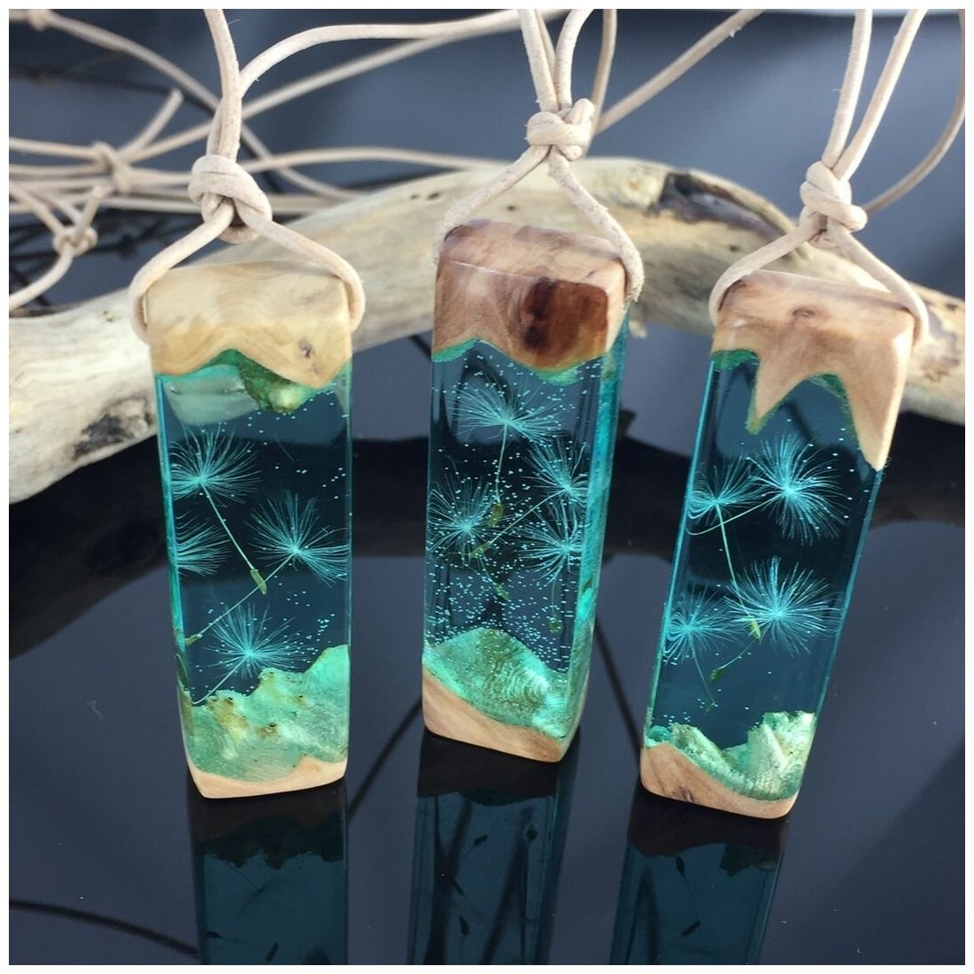 Капли из эпоксидной смолы