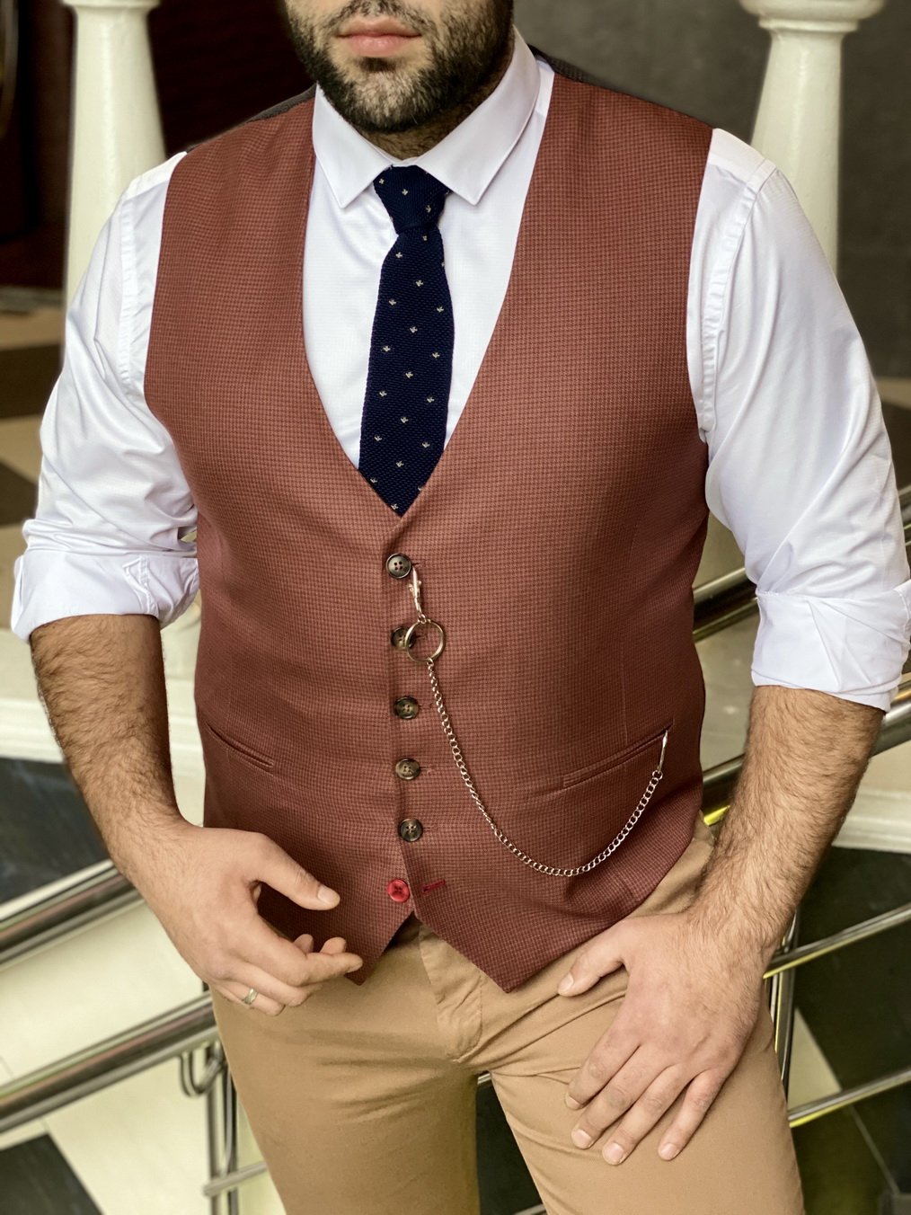 Жилет для полных мужчин