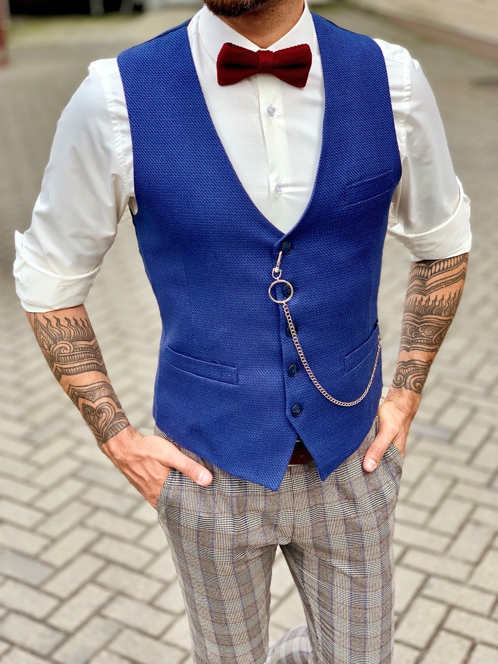 Жилетка мужская классическая