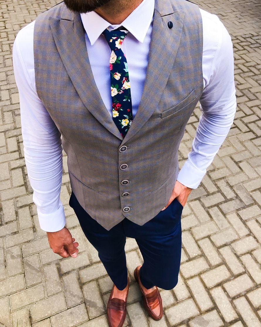 Свадебные образы для мужчин в жилете