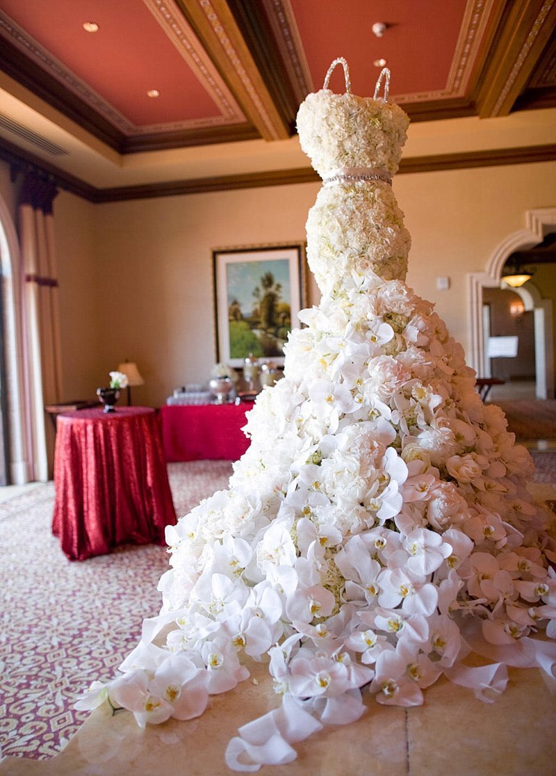 Необычные платья на свадьбу