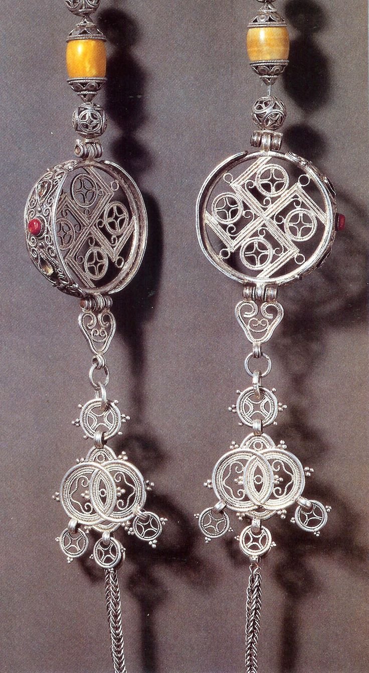 Серьги Стерх