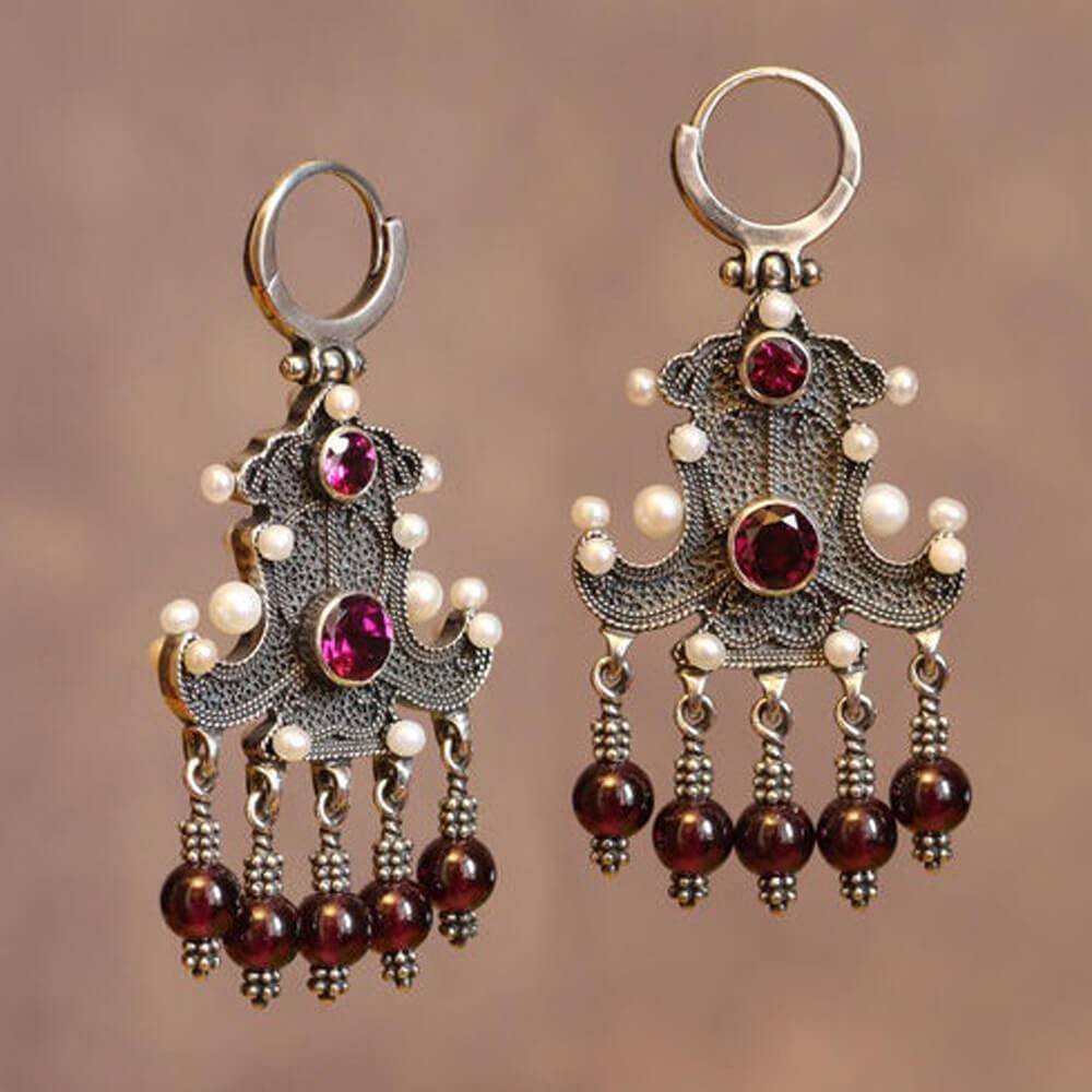 Бурятские украшения из серебра