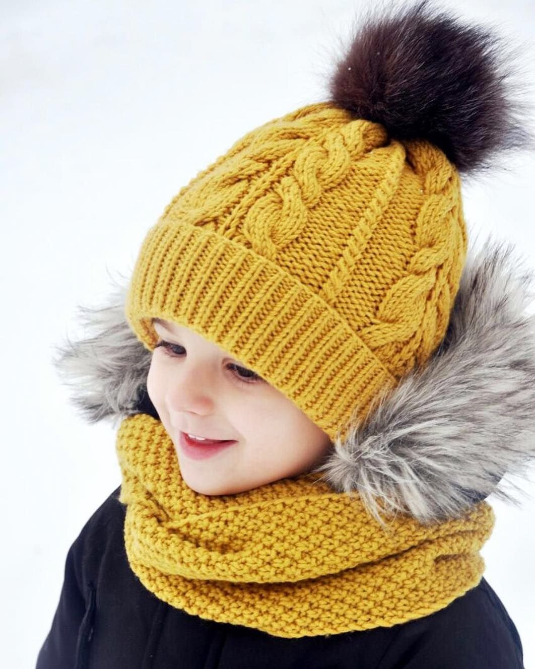 Шапка и снуд для мальчика