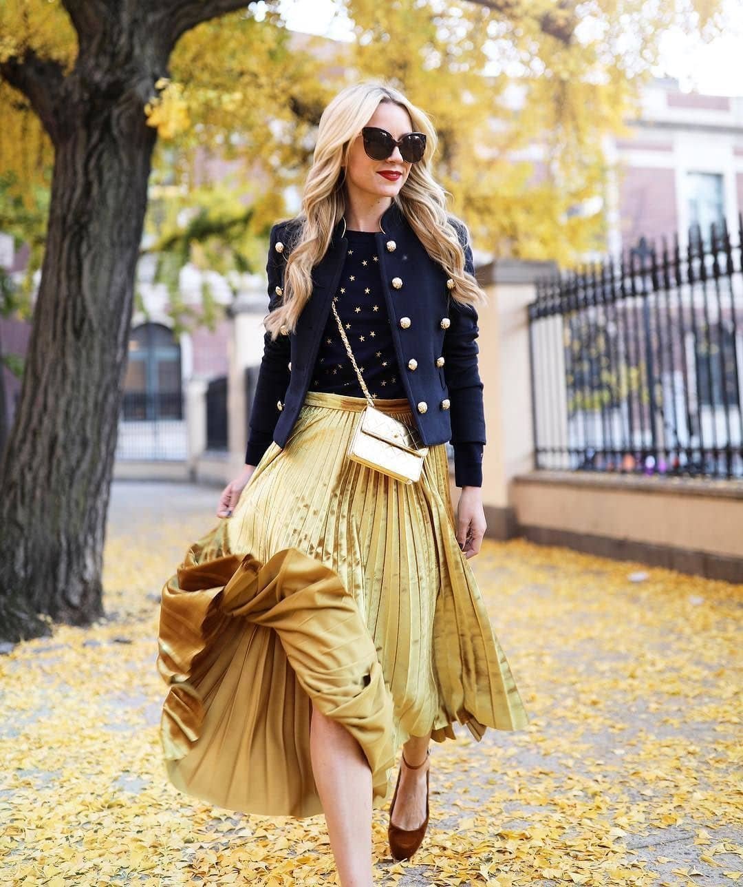 Плиссированная юбка короткая