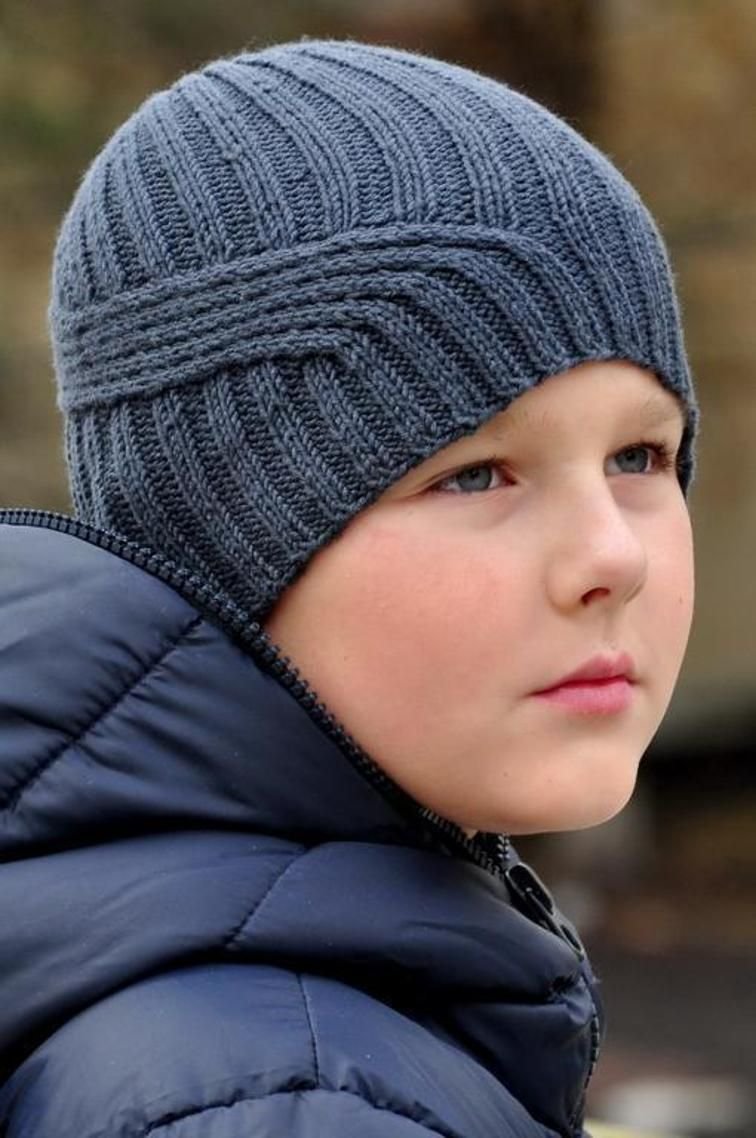 Необычные шапки для мальчика