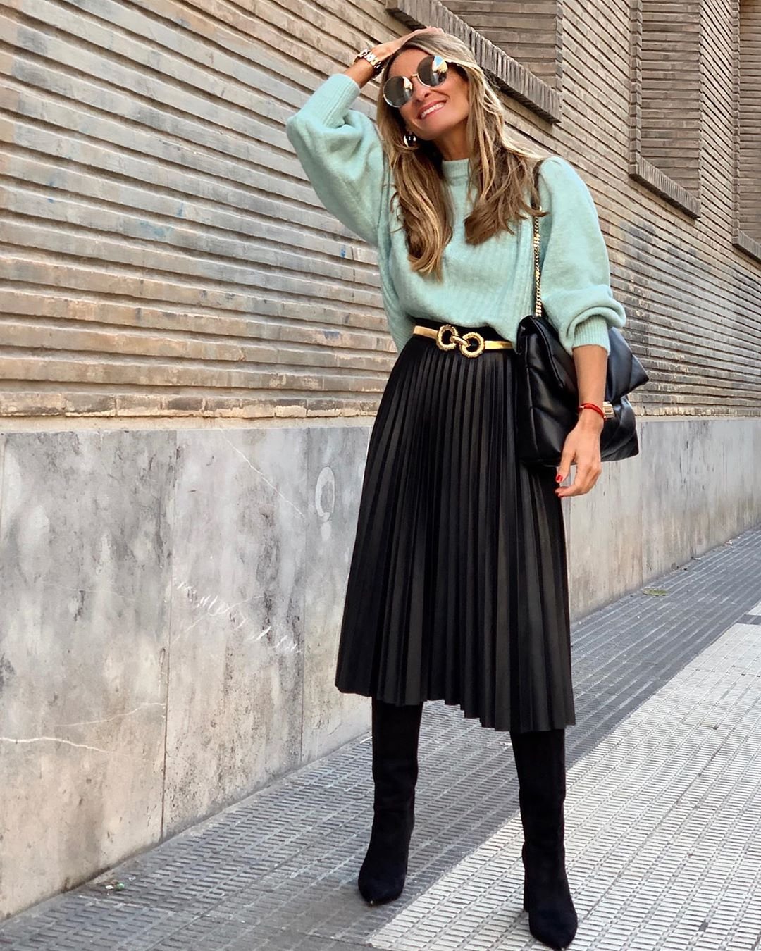 Юбка плиссе