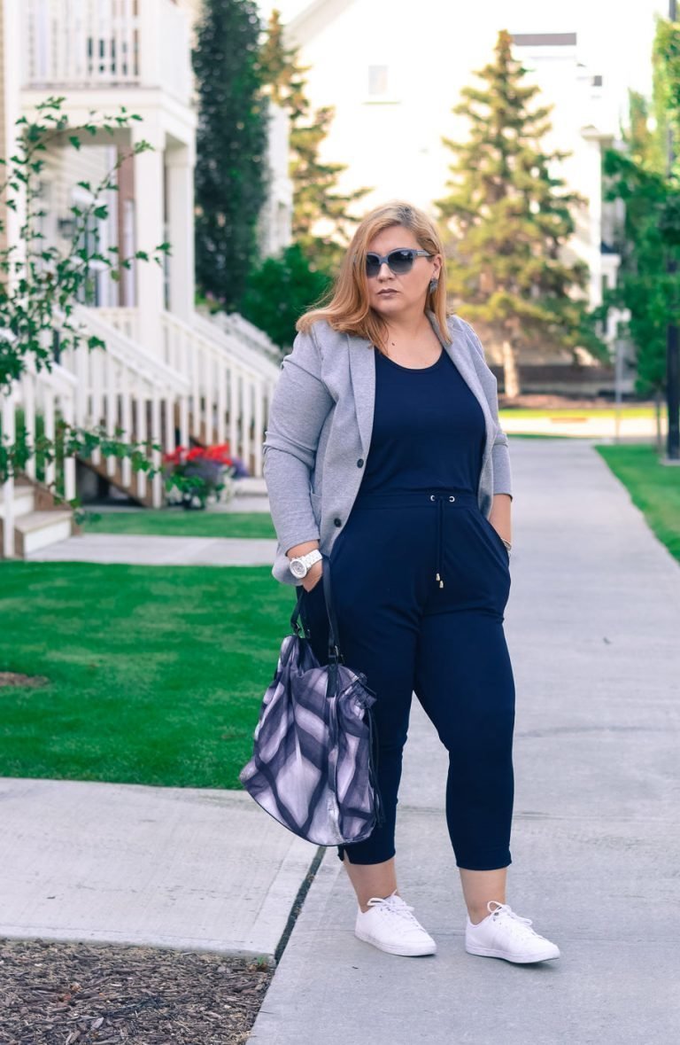 Джинсы плюс сайз стрит стайл