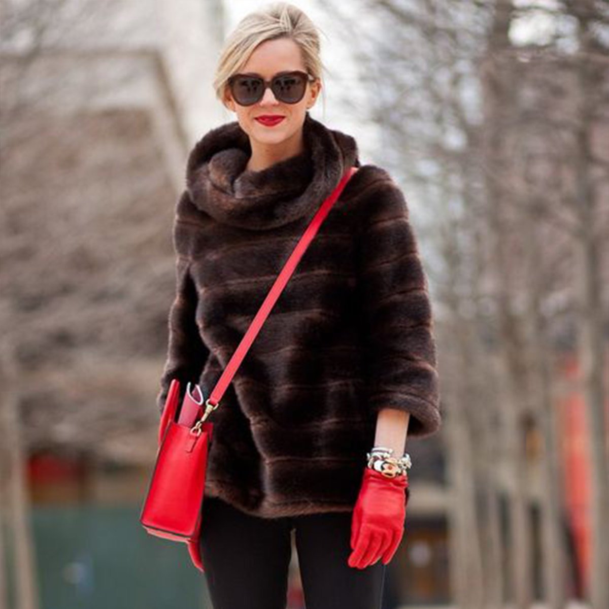Норковая шуба мода 2022