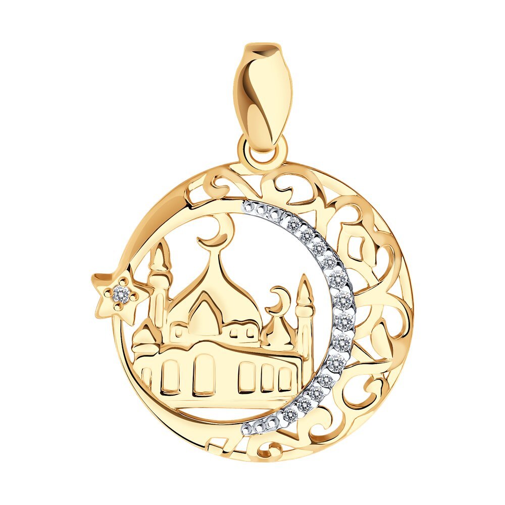 Золотая подвеска Коран