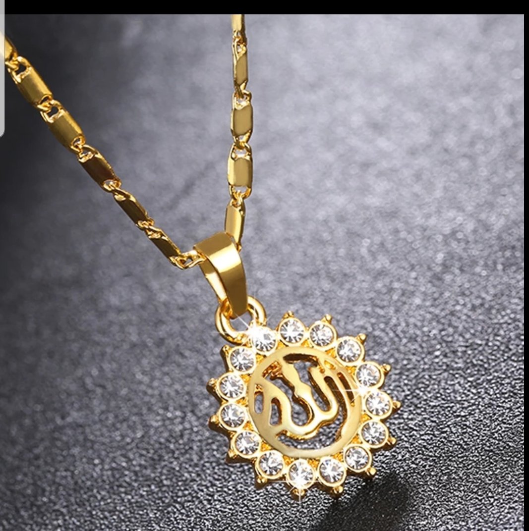 Подвеска золото круглая