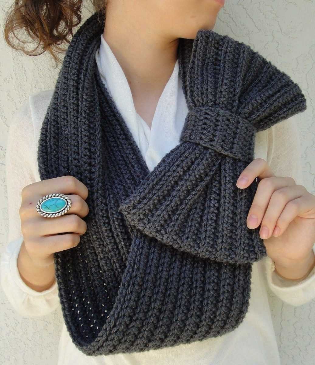 Вязаный снуд