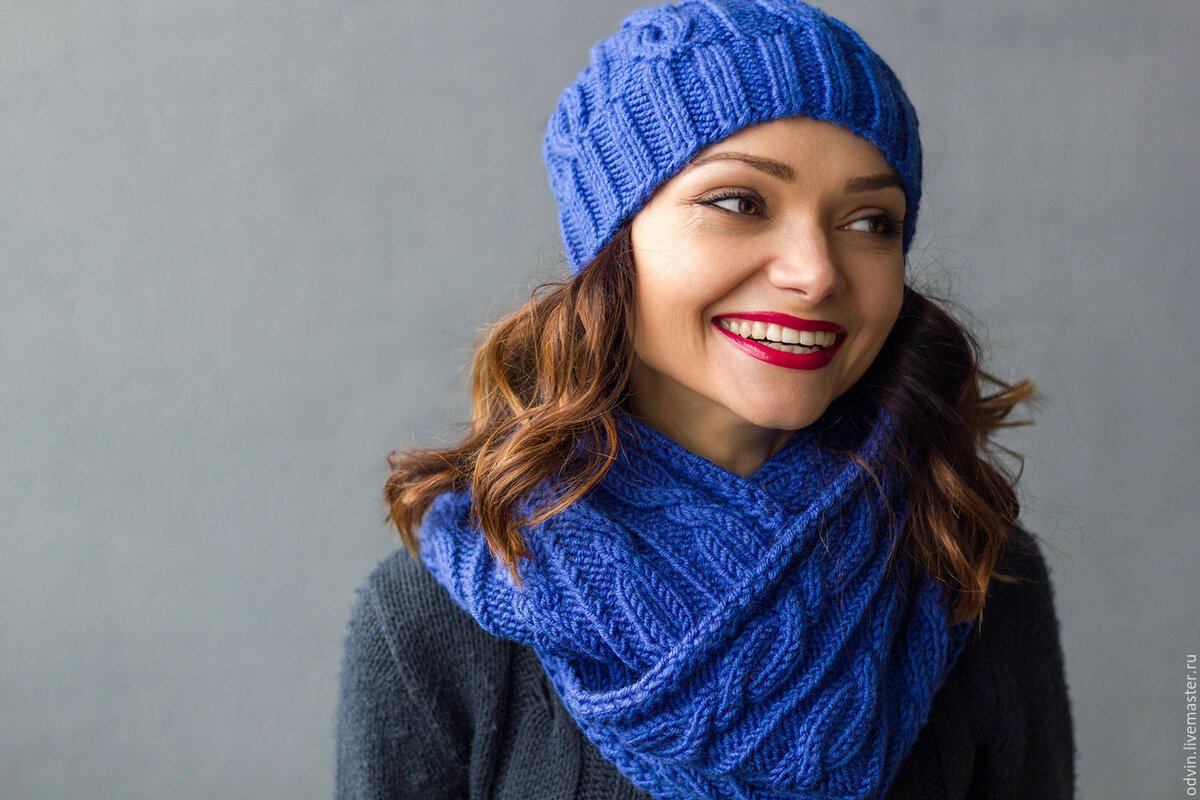 Ажурный снуд Кьяра