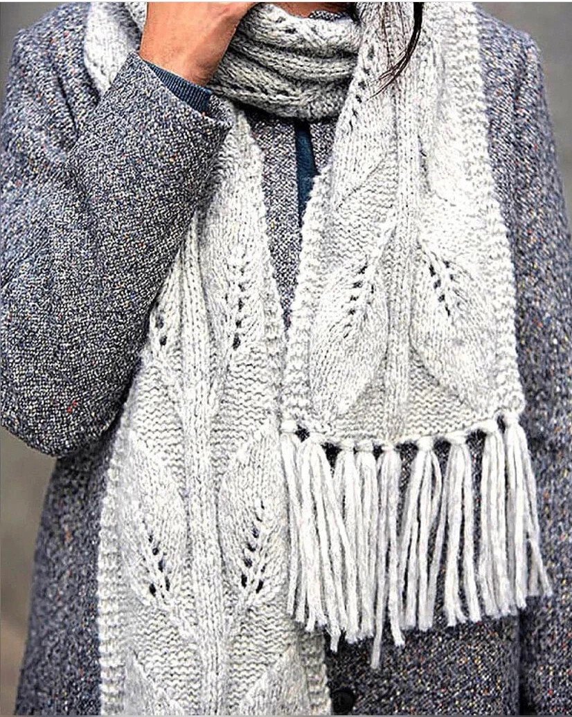 Вязаные шарфы