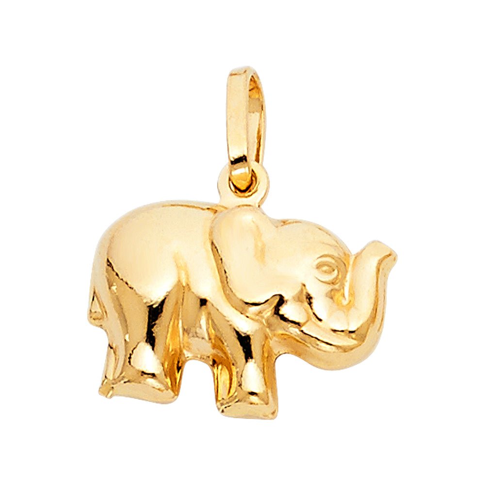 Подвеска слон из золота