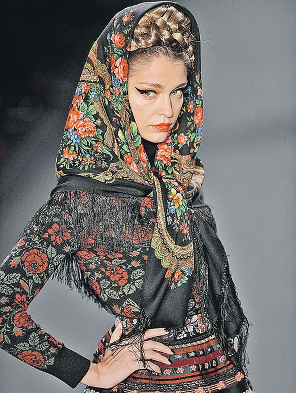 Павлопосадский платок