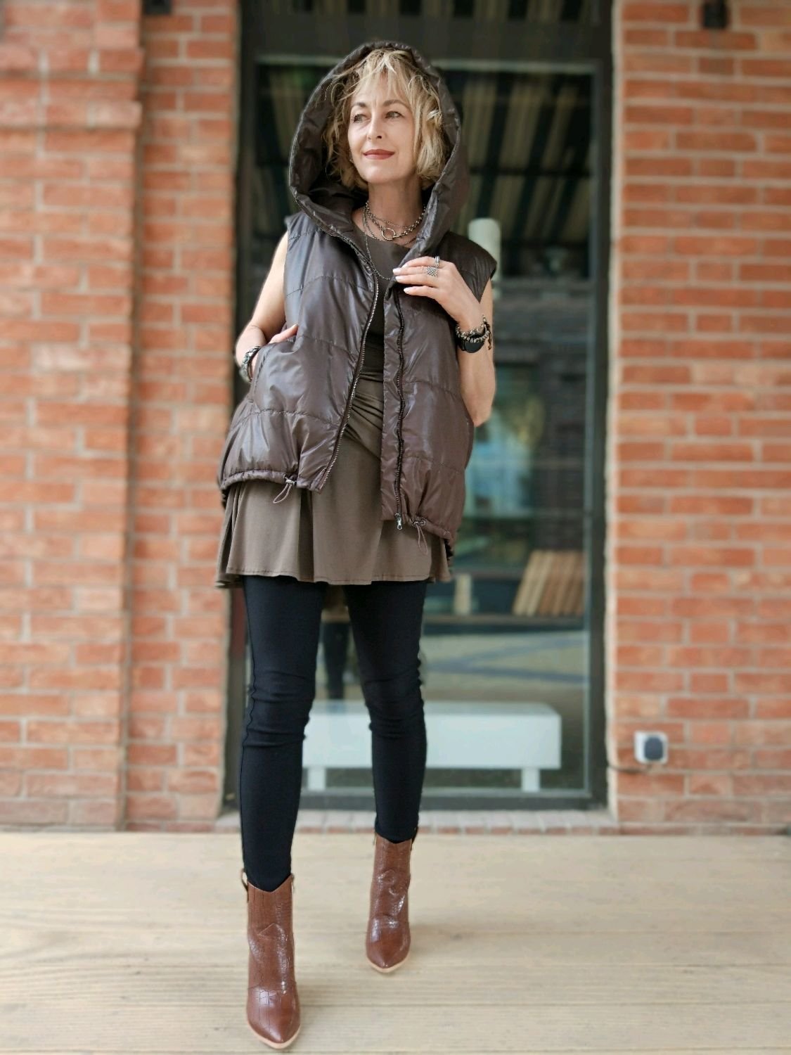 Оверсайз жилеты корейский