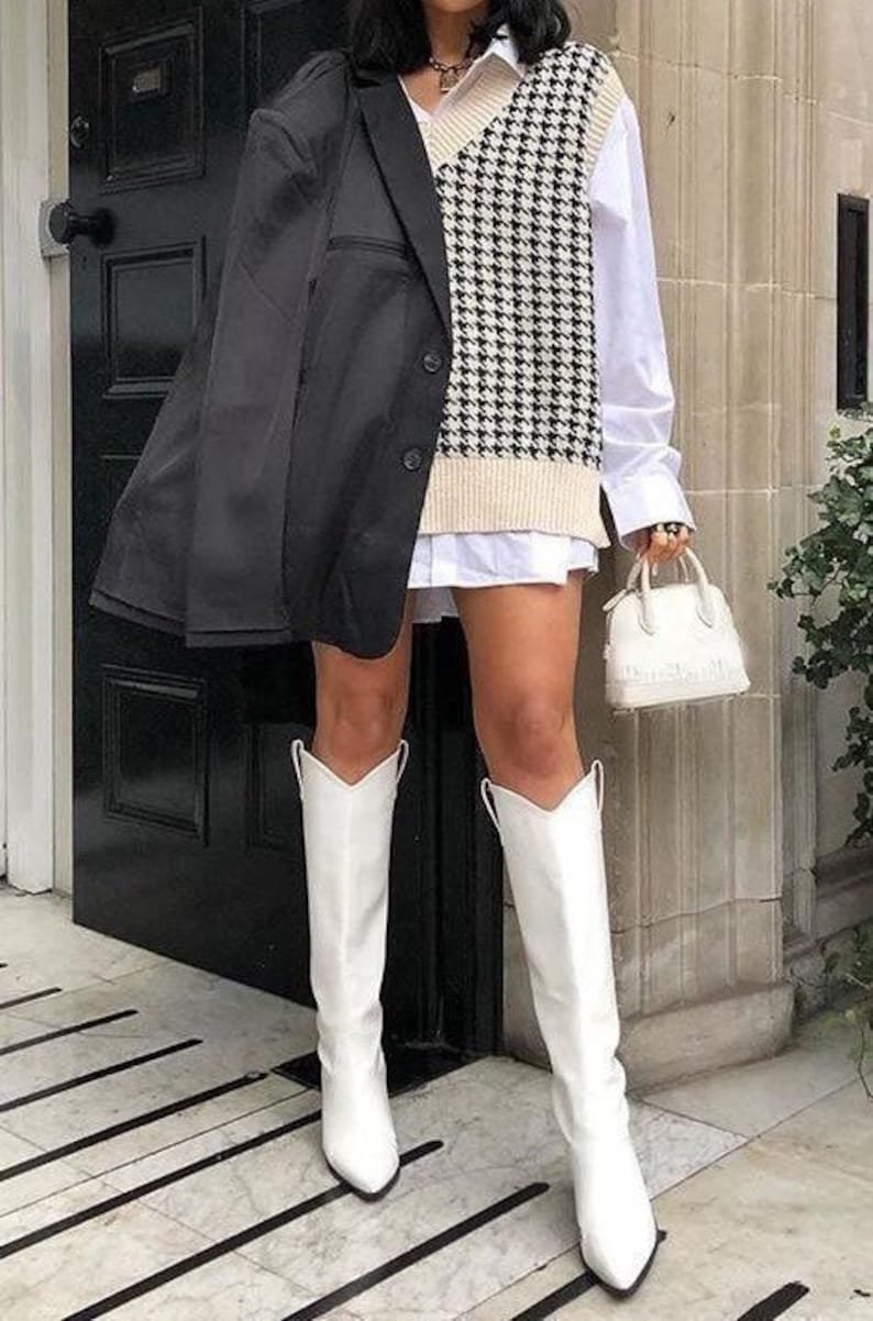 Стеганый жилет оверсайз