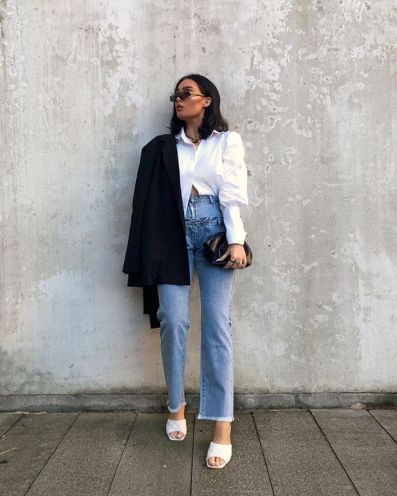 Образы с пиджаком Oversize