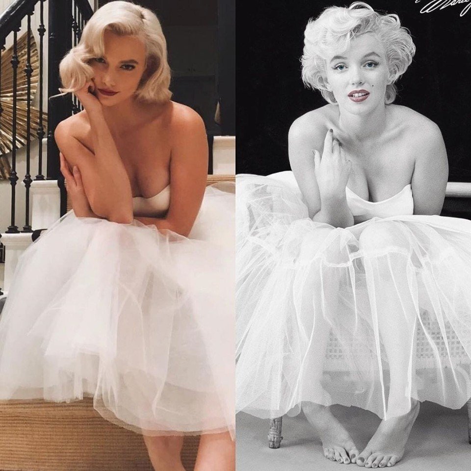 Йоханссон в образе Мэрилин Монро