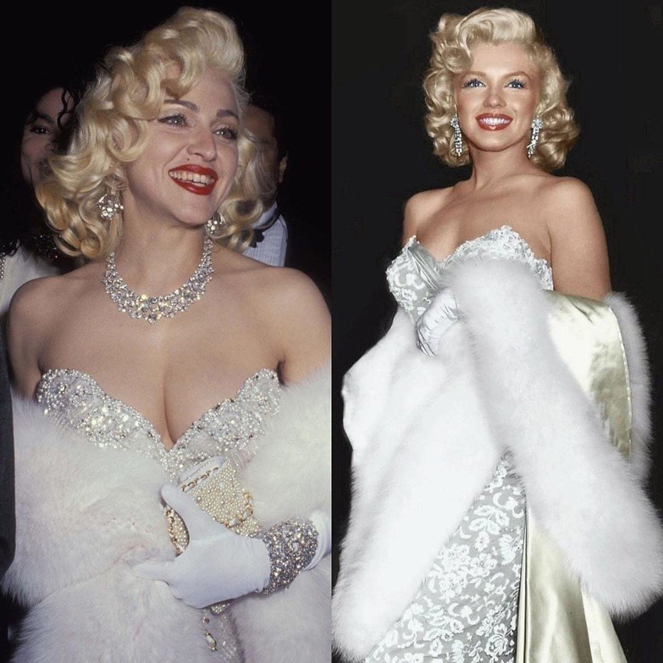Келли Гарнер в образе Мэрилин