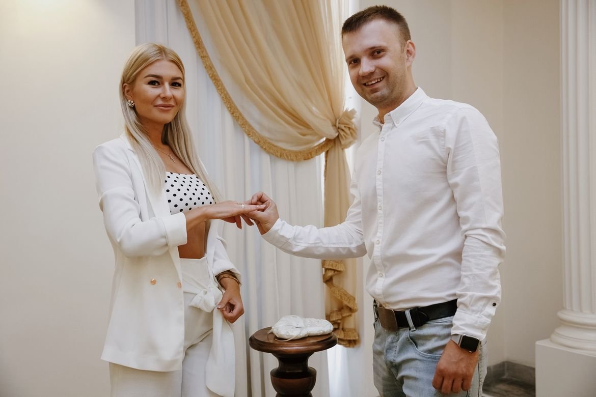 Платье для росписи в ЗАГСЕ