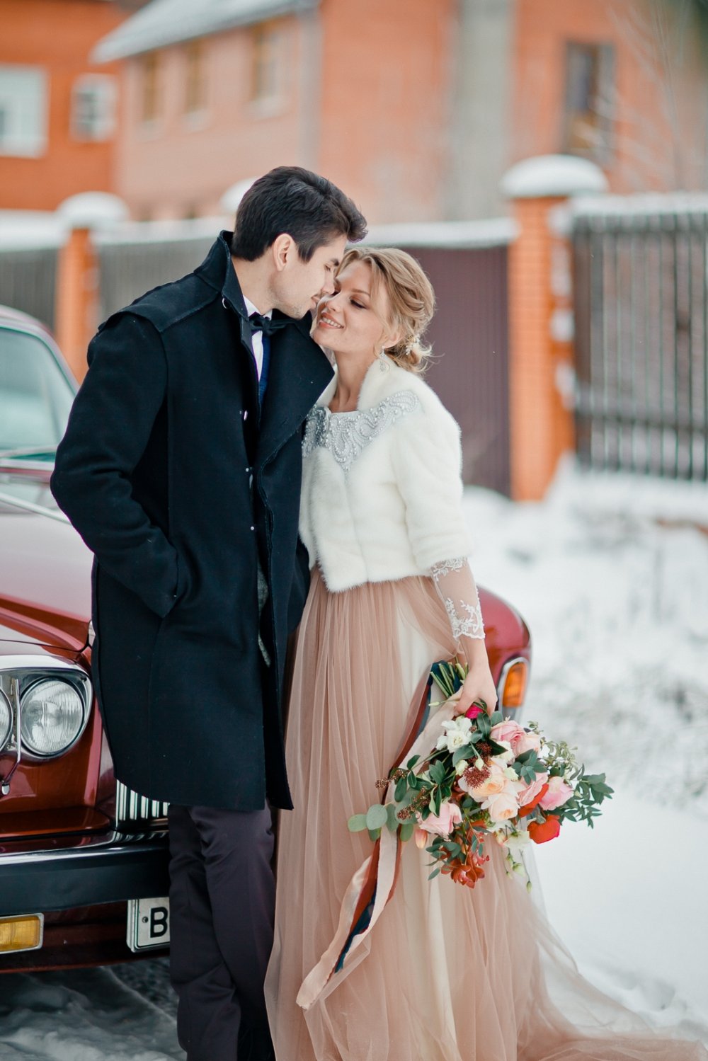 Стильная свадьба зимой