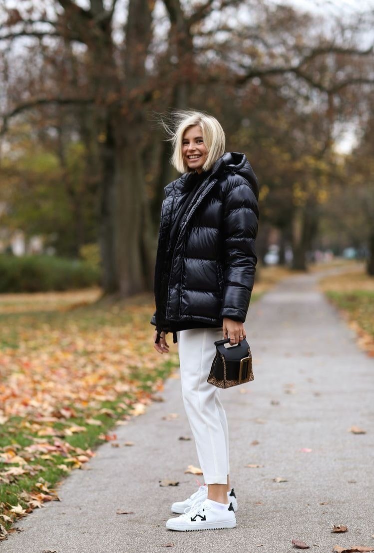 Пуховик кокон стрит стайл