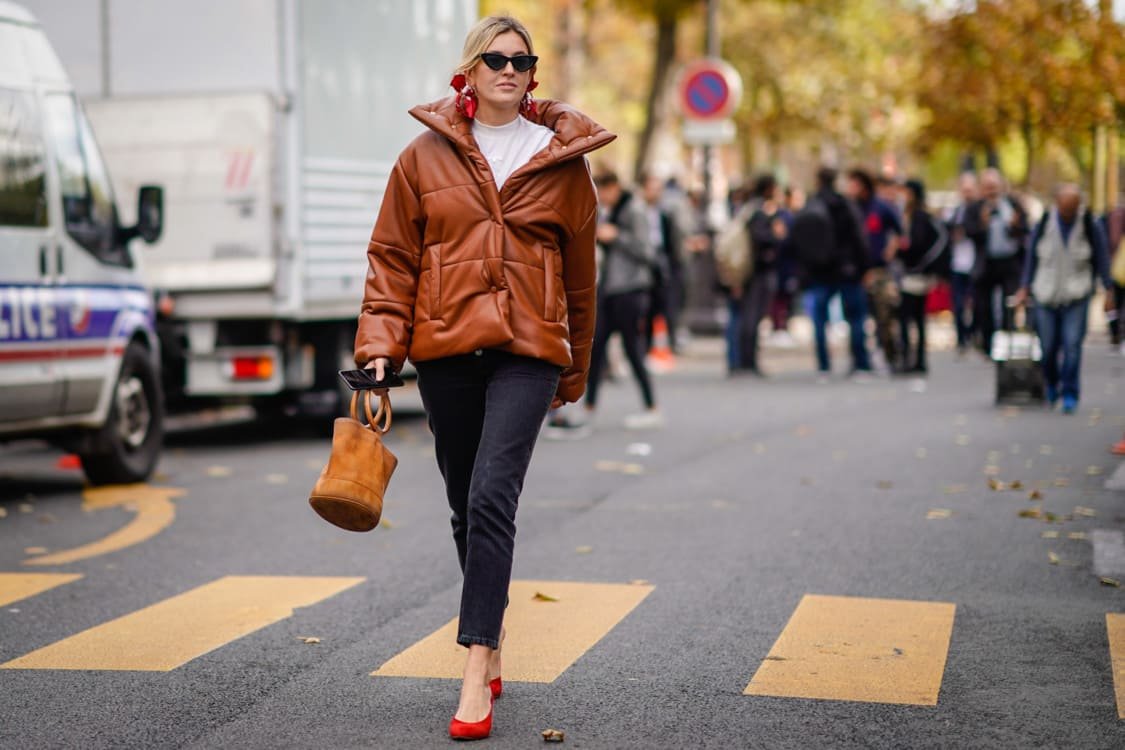 Образы с черной курткой оверсайз