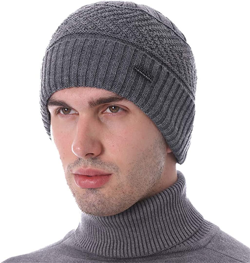 AETRUE зимняя шапка мужская