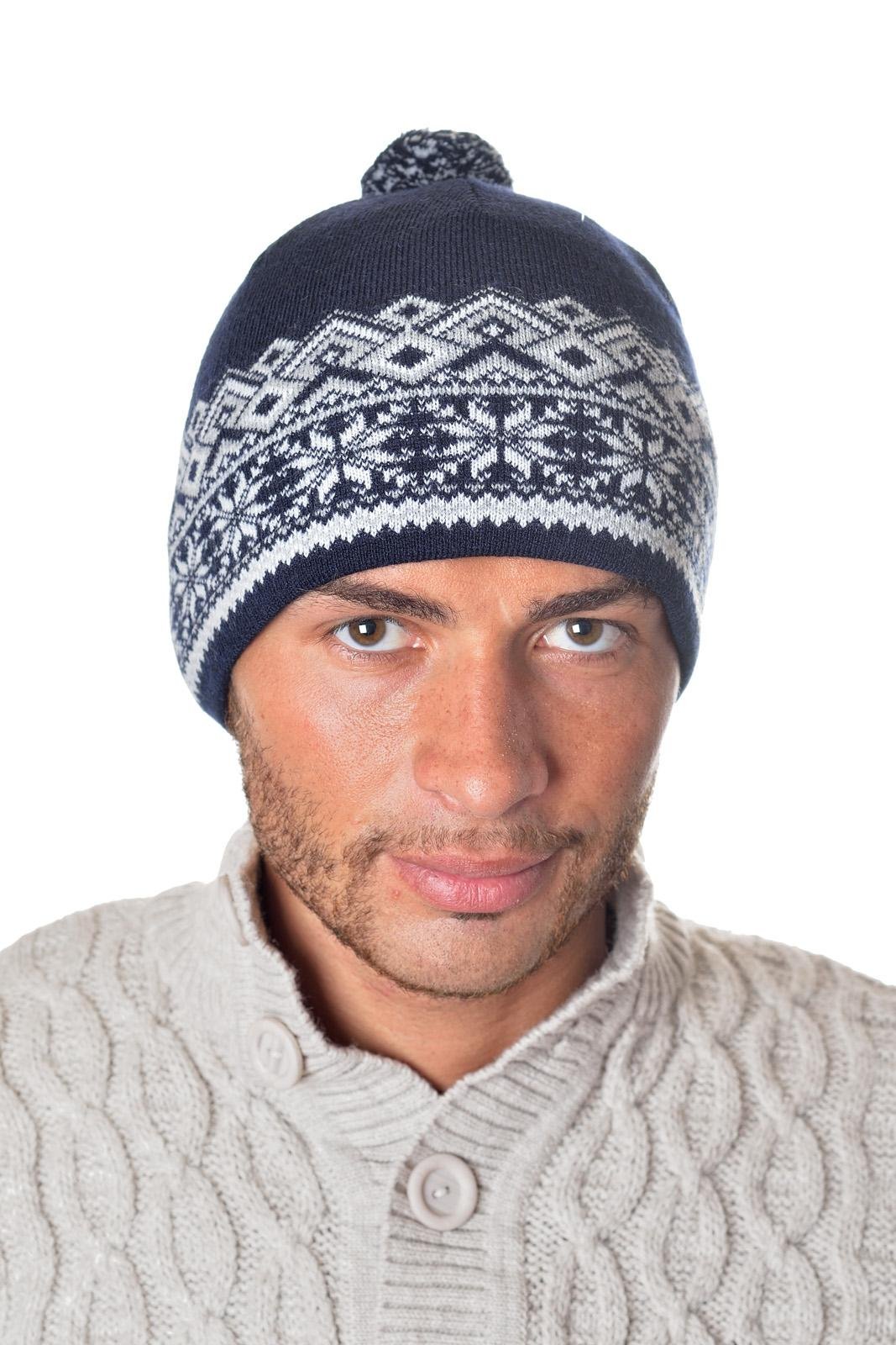 Скандинавские шапки для мужчин