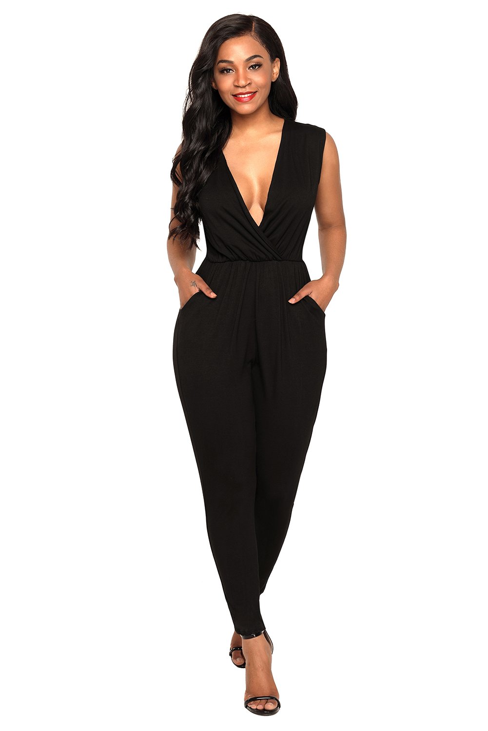 Черный комбинезон