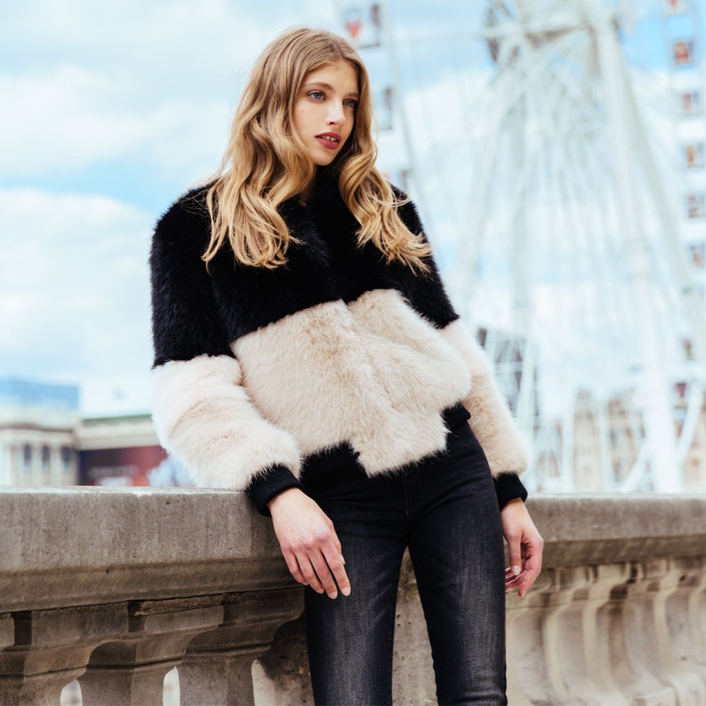 Стильные шубы из искусственного меха