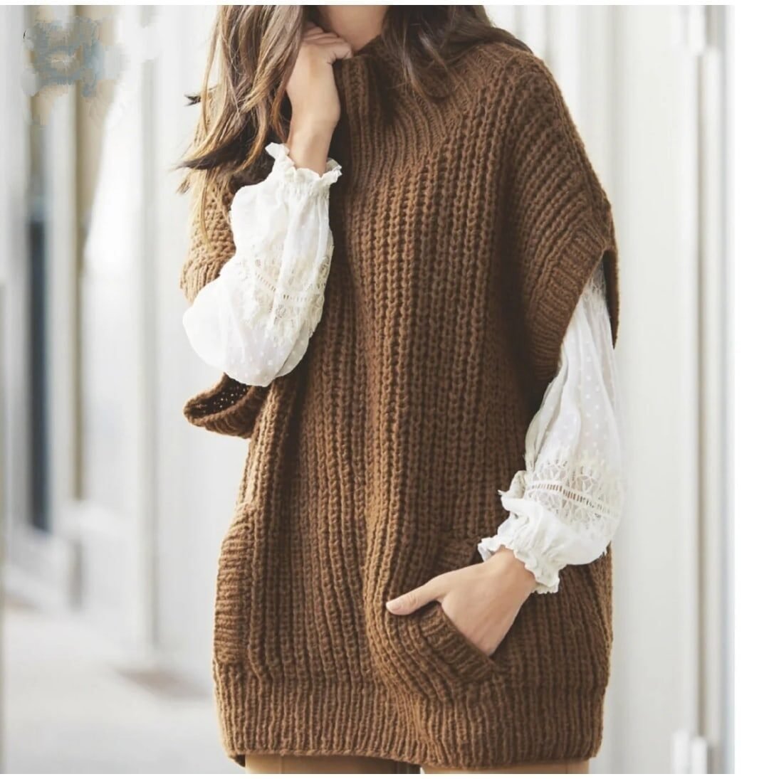 Жилет оверсайз Verena