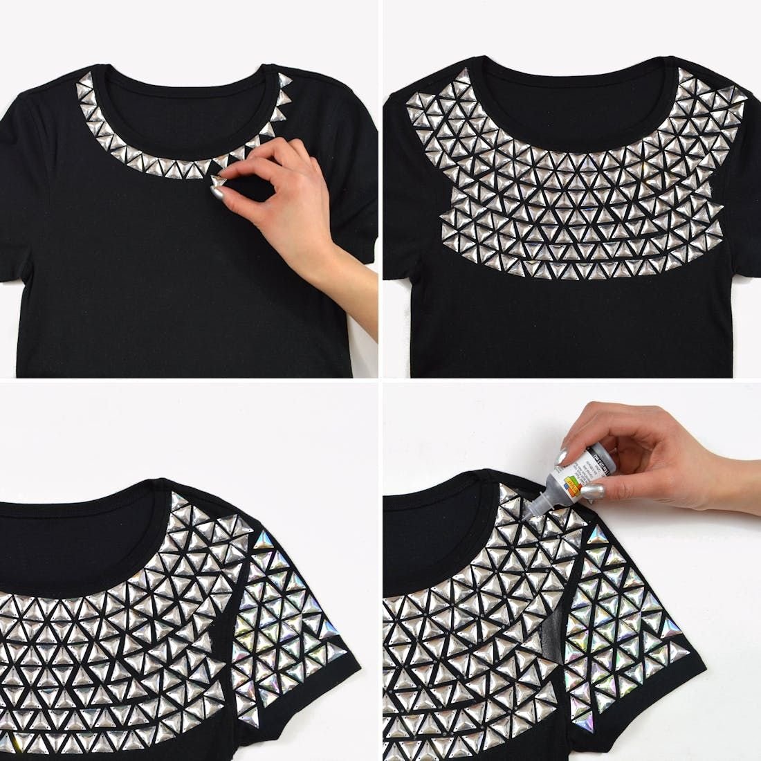 Стильный декор футболки
