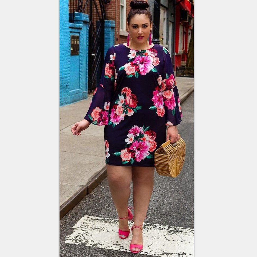 Мода плюс сайз лето