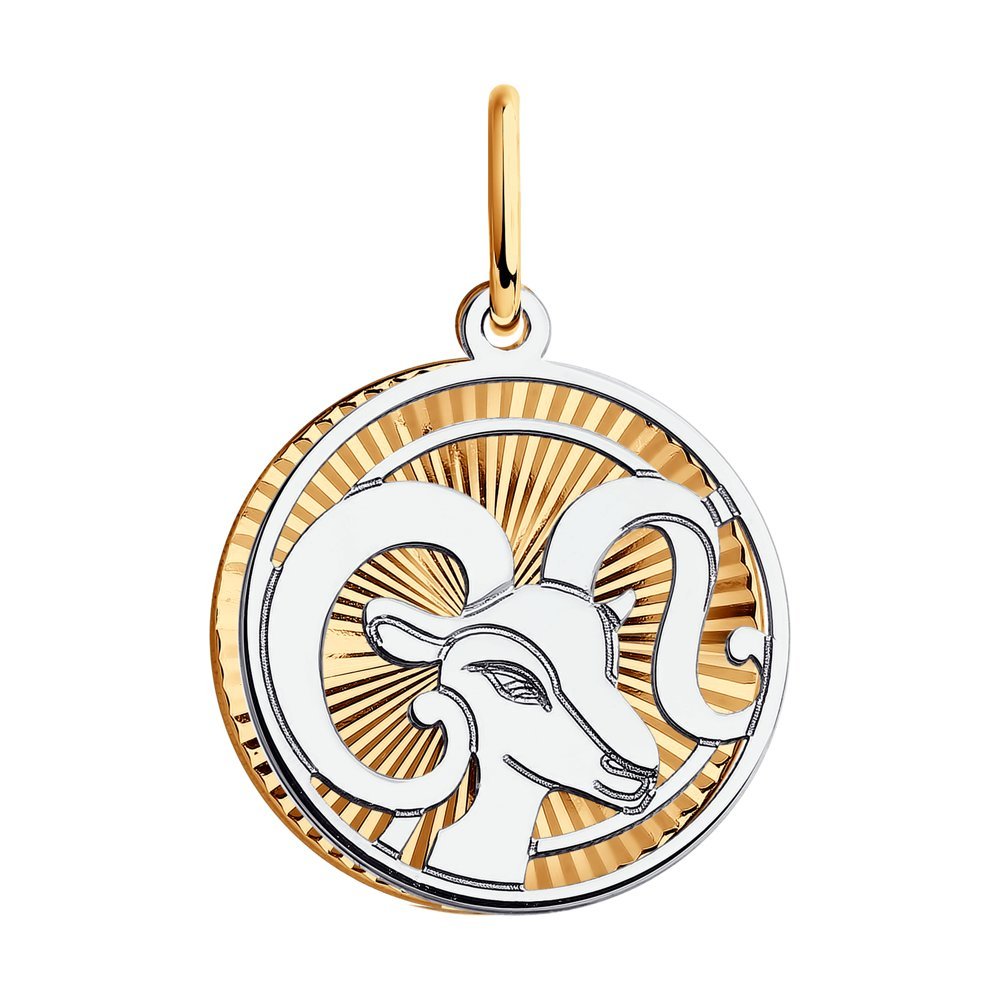 Золотой кулон