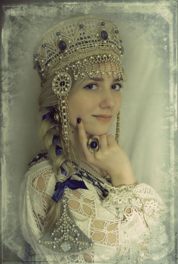 Анна Павлова в кокошнике