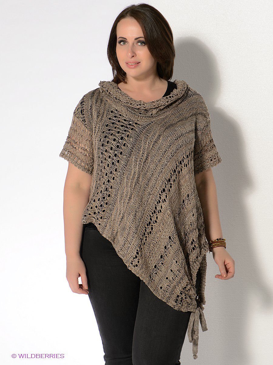 Свитер оверсайз летучая мышь