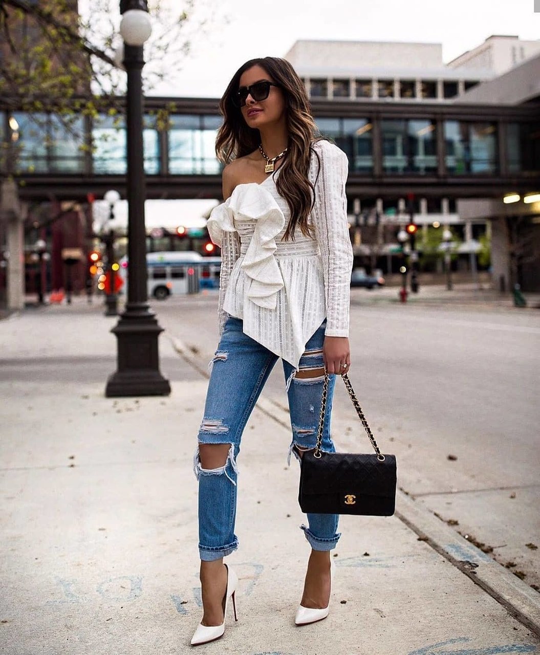 Наряд с джинсами на вечеринку