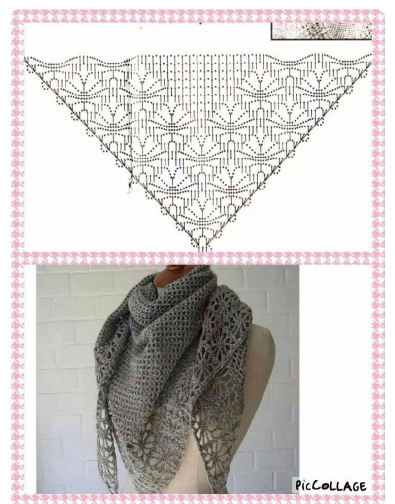 Шаль османтус