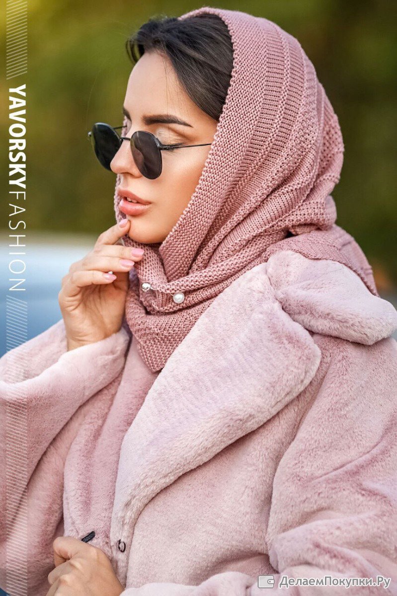 Вязаная косынка