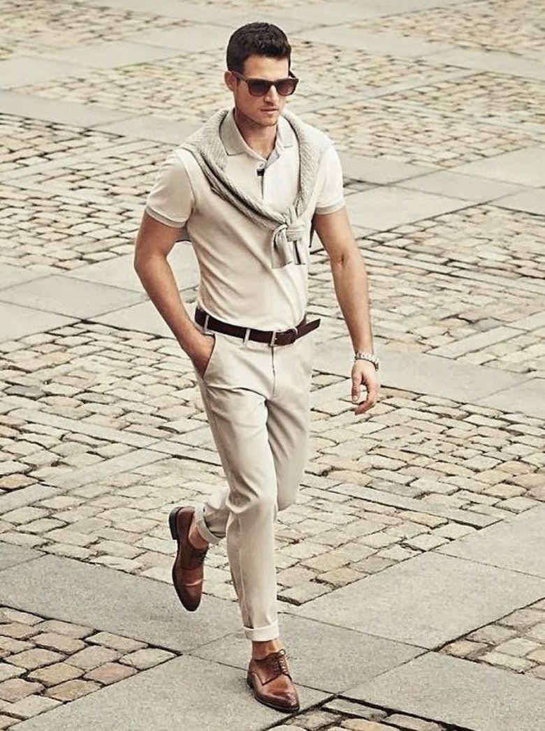 Льняной пиджак Street Style man