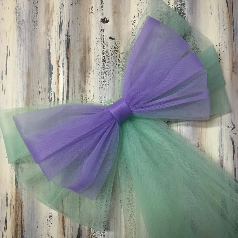 Украшения из фатина